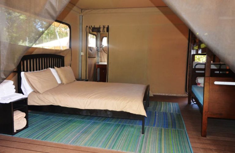 glamping moreton island qld