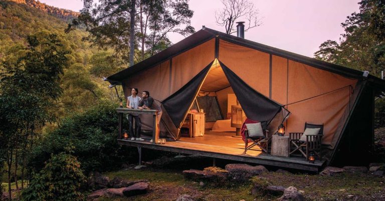 nightfall glamping lamington park qld