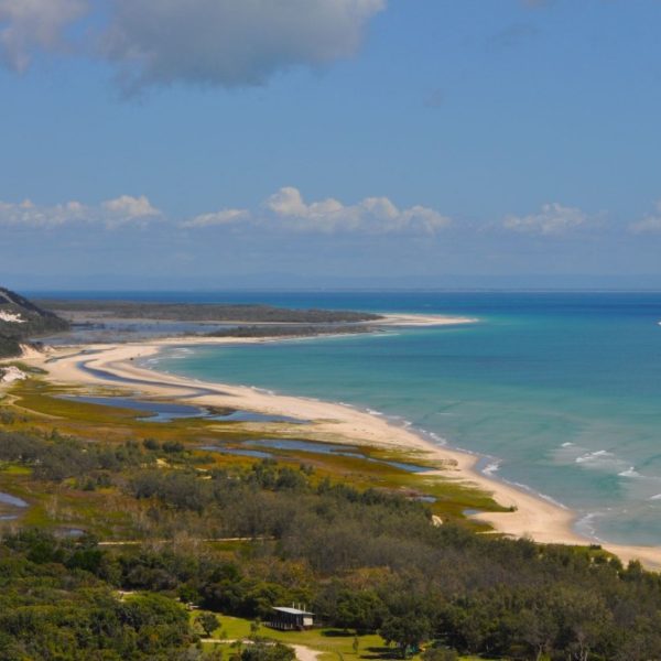 moreton island dog camping south east queensland