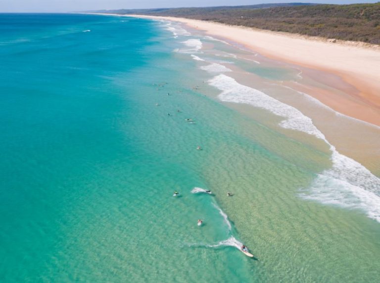 flinders beach north stradbroke island beach camping - murphys creek escape