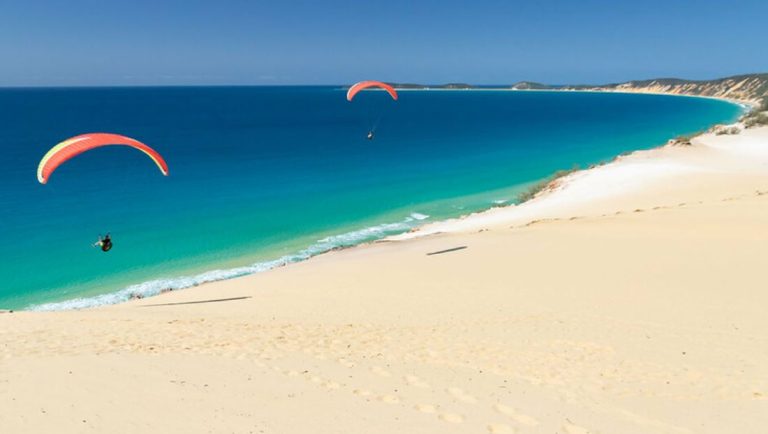 rainbow beach camping grounds - beach camping south east qld - murphys creek escape