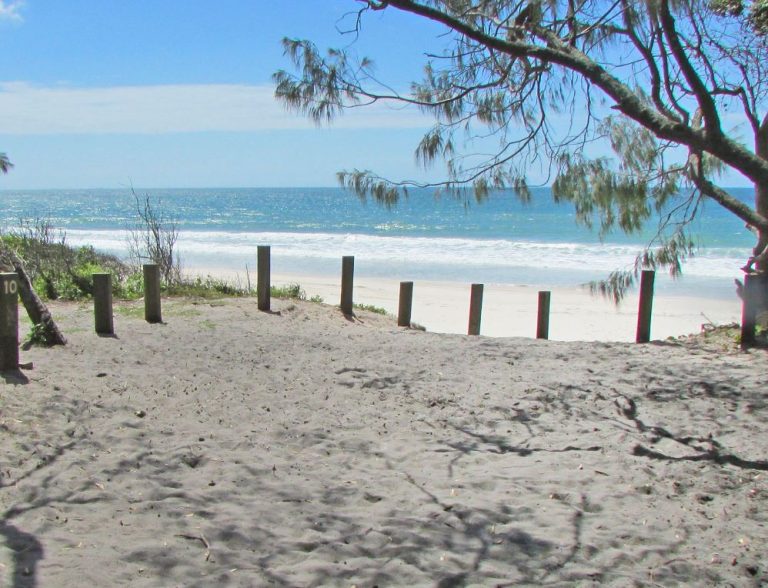 woorim ocean beach camping area bribie island beach camping - murphys creek escape